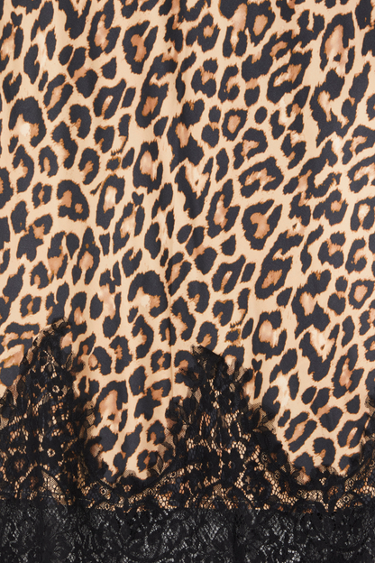 Leopard Lace Maeva Midi Skirt